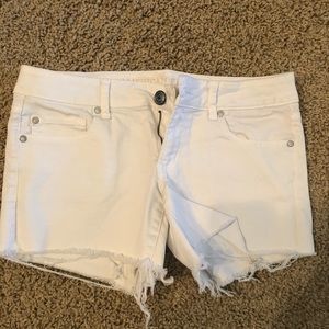 American Eagle White Shorts